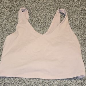 Victoria's Secret (PINK line) sports bra light pastel pink Crossover Size Medium